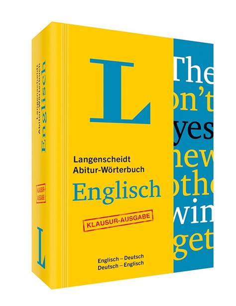 Wörterbuch Englisch